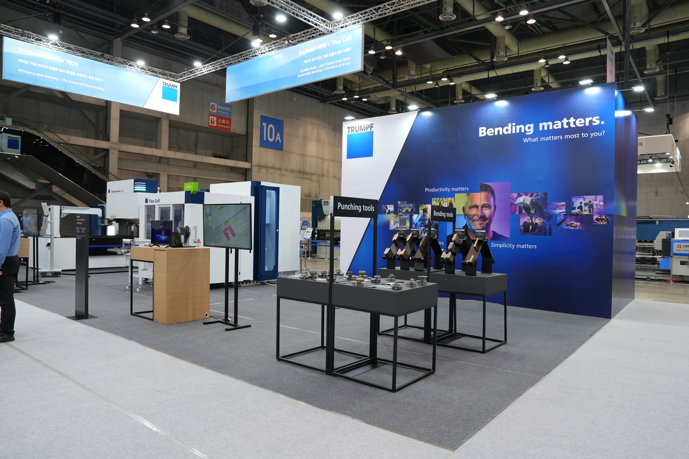 TRUMPF interior display flow