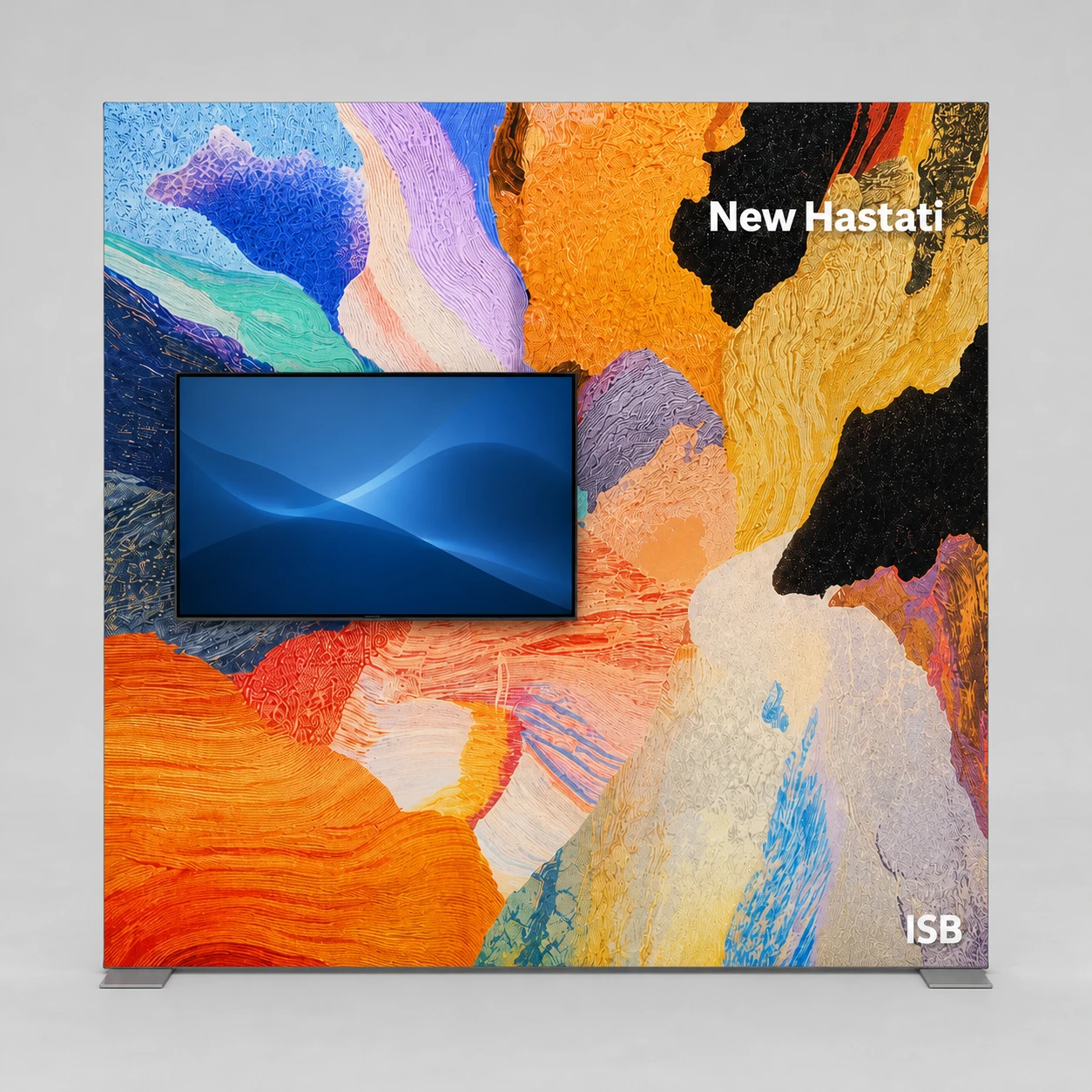 베이스 2개와 가로형 TV를 갖춘 NEW HASTATI W2000 H2000 모델